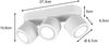 LED-Deckenleuchte Taurus, Metall, Weiß, 27 x 11 x 9 cm Bild 3