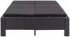 vidaXL 2-Personen-Sonnenliege mit Auflage Schwarz Poly Rattan 46241 Bild 3