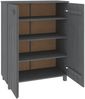vidaXL Schuhschrank HAMAR Dunkelgrau 85x40x108 cm Massivholz Kiefer 340518 Bild 5