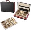 Essbesteck Besteck-Set für 12 Personen m. Besteckkoffer 72-tlg Cheffinger CF7200 Bild 3