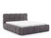 MEBLINI Polsterbett 160x200 mit Lattenrost ohne Matratze - SALERNO - Dunkelgrau Boucle - Bubble Bett - Cloud Bett - Marshmallow Bed - Kopfteil Bett mit Stauraum Bild 2