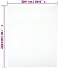 vidaXL Spannbettlaken 2 Stk. Jersey Weiß 100x200 cm Baumwolle 136243 Bild 4