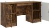vidaXL Schreibtisch Geräucherte Eiche 142,5 x 50 x 75 cm Holzwerkstoff 3414644 Bild 4