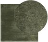 vidaXL Teppich HUARTE Kurzflor Weich und Waschbar Waldgrün 120x120 cm 375094 Bild 3