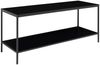 Moderner TV-Tisch LEVEN Schwarz TV-Board Lowboard Bild 2