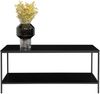 Moderner TV-Tisch LEVEN Schwarz TV-Board Lowboard Bild 3