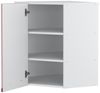 Eckhängeschrank Fame-Line Bordeaux Hochglanz 57 cm Vicco Bild 4