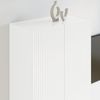 vidaXL TV-Wandschrank Hochglanz Weiß 59,5 x 31 x 100 cm Holzwerkstoff 892373 Bild 4