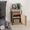 tectake Beistellschrank Cork (Komplettset, 1-St, inkl. Schlüssel) Industrial Style Bild 5