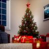 Monzana Lichterkette mit 40 LED Zapfen weiß Innen & Außen Fernbedienung Weihnachten Deko Weihnachtsbeleuchtung Bild 2