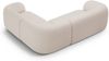 Micadoni Ecksofa Kate 4-Sitzer Rechts Boucle Beige Bild 3