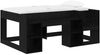 vidaXL Kinderbettgestell mit Stauraum Schwarze Eiche 80 x 160 cm 3422620 Bild 2