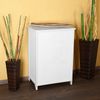 Kommode Schrank Regal Sideboard Badschrank Shabby Chic weiß Holz Beistellschrank Bild 3