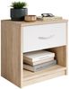 Nachtkommode 1 Schublade 38-533-68 PEPE Eiche Sonoma Nb. / Weiß ca. 39 x 41 x 28 cm Bild 3