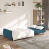 vidaXL Schlafsofa 2-Sitzer Blau Samt 375936 Bild 3