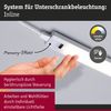 Paulmann 98609 LED Unterschrankleuchte Inline Basis 2er-Set 35cm tunable white chrom matt Bild 4