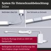 Paulmann 98609 LED Unterschrankleuchte Inline Basis 2er-Set 35cm tunable white chrom matt Bild 3
