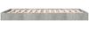 vidaXL Bettgestell Betongrau 140x200 cm Holzwerkstoff 842024 Bild 5