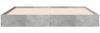 vidaXL Bettgestell Betongrau 140x200 cm Holzwerkstoff 842024 Bild 4