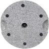 Sonnenschirmständer HWC-F92, Schirmständer Schirmhalter, Granit ~ 24kg rund grau Bild 3