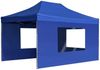 vidaXL Profi-Partyzelt Faltbar mit Wänden Aluminium 4,5x3 m Blau 45497 Bild 3