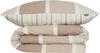Schiesser Bettwäscheset Brody - Feinbiber - 2-teilig - 135 x 200 cm - Taupe Bild 2
