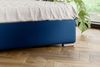 99rooms Justin Polsterbett mit Bettkasten 120x200 cm Velours MONOLITH Dunkelblau Bild 4