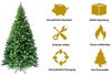 HXT 1101 SLIM 180 cm künstlicher Weihnachtsbaum inklusive Metallständer, exklusiv & hochwertig, schwer entflammbar Bild 2