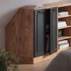 Küchenschrank für Dachschrägen R-Line Anthrazit Landhaus 60 cm mit 2 Türen, Schrankkorpus 60 cm Tiefe Vicco Bild 4