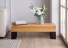Bank Eiche 100x31x32 natur geölt LOUNGE COLLECTION #07 Bild 3