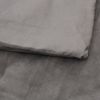 vidaXL Gewichtsdecke Stoff, 1x Gewichtsdecke, 1x Bezug, Grau, 137x200 cm, Baumwolle, 10 kg Bild 5