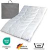 Winterbett Sympathica Klimafaser Allergiker Duo Bettdecke 200x200 60° Bild 2