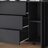 Home affaire Sideboard Helsinki, Kommode mit 2 Türen und 3 Schubladen, Breite 150 cm (1 St), Push-to-Open-Schubladen, höhenverstellbare Einlegeböden Bild 3
