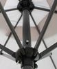 Gardissimo NEW SUNNY Sonnenschirm Ø 200cm Gartenschirm Kurbelschirm natur Bild 5