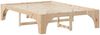 vidaXL Bettrahmen Braun 160 x 200 cm Massives Kiefernholz 872980 Bild 4
