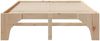vidaXL Bettrahmen Braun 160 x 200 cm Massives Kiefernholz 872980 Bild 5