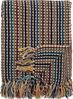 Bloomingville - Lazzario Recycled Cotton Throw 160x130 cm - Blue Bild 4