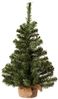 Künstlicher Weihnachtsbaum im Jutesack 60cm Tannenbaum Christbaum Dekobaum grün Bild 5