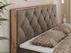 Boxspringbett, Schlafzimmerbett, Bettkasten - VENETO - 160 x 200 cm - Braun Velvet - H3 Bild 3