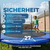 Terena Federabdeckung 244 cm Randabdeckung für Trampolin blau Bild 2