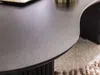 Vente-unique - TAMENIA Couchtisch Holz, Platte Schwarz - B 70 cm x H 45 cm x L 120 cm Bild 4