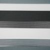 ondeco Doppelrollo Klemmfix Duo Rollo für Fenster ohne Bohren, Sonnenschutz Plisseerollo lichtdurchlässig und Blickdicht - Grau-Anthrazit - 140x160 cm Bild 5