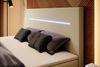 Boxspringbett Sejour mit LED u. Stauraum 180x200 Beige H4 (100kg+) Bild 4