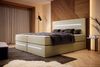 Boxspringbett Sejour mit LED u. Stauraum 180x200 Beige H4 (100kg+) Bild 3
