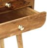 vidaXL Nachttisch 43×30×58 cm Massivholz Mango [285851] Bild 5