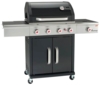 Landmann 'Triton PTS 4.1' Gasgrill, Edelstahl schwarz, 121 x 57 x 140 cm