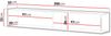TV-Lowboard Gevto 200 (Farbe: Cashmere) Bild 4