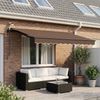 vidaXL Markisenstoff Taupe 350 x 250 cm Polyester 3425951 Bild 3