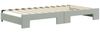 vidaXL Tagesbett Ausziehbar mit Schubladen Hellgrau 100x200 cm Samt 3196770 Bild 5