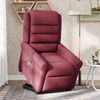 vidaXL Massagesessel mit Aufstehhilfe Weinrot Stoff 3303327 Bild 3